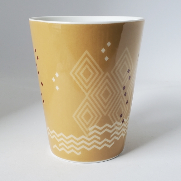 2013 Starbucks Coffee Company Geometric Design Mug 13 fl oz - Picture 3 of 9